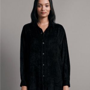 NWT Nusa Corduroy Button Down Shirt XS